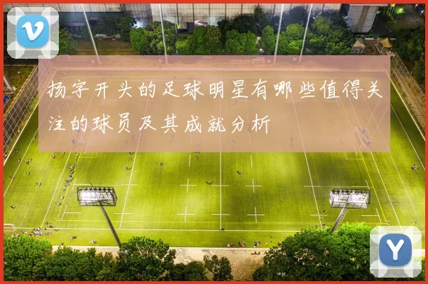 扬字开头的足球明星有哪些值得关注的球员及其成就分析