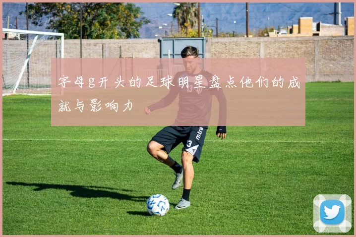 字母g开头的足球明星盘点他们的成就与影响力
