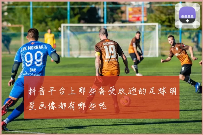 抖音平台上那些备受欢迎的足球明星画像都有哪些呢