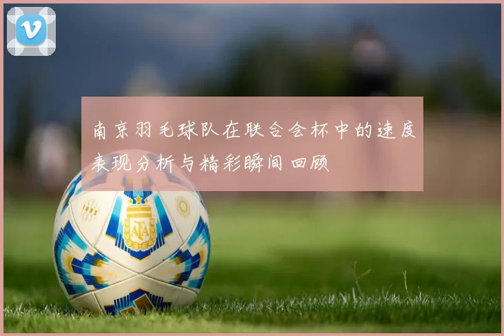 南京羽毛球队在联合会杯中的速度表现分析与精彩瞬间回顾